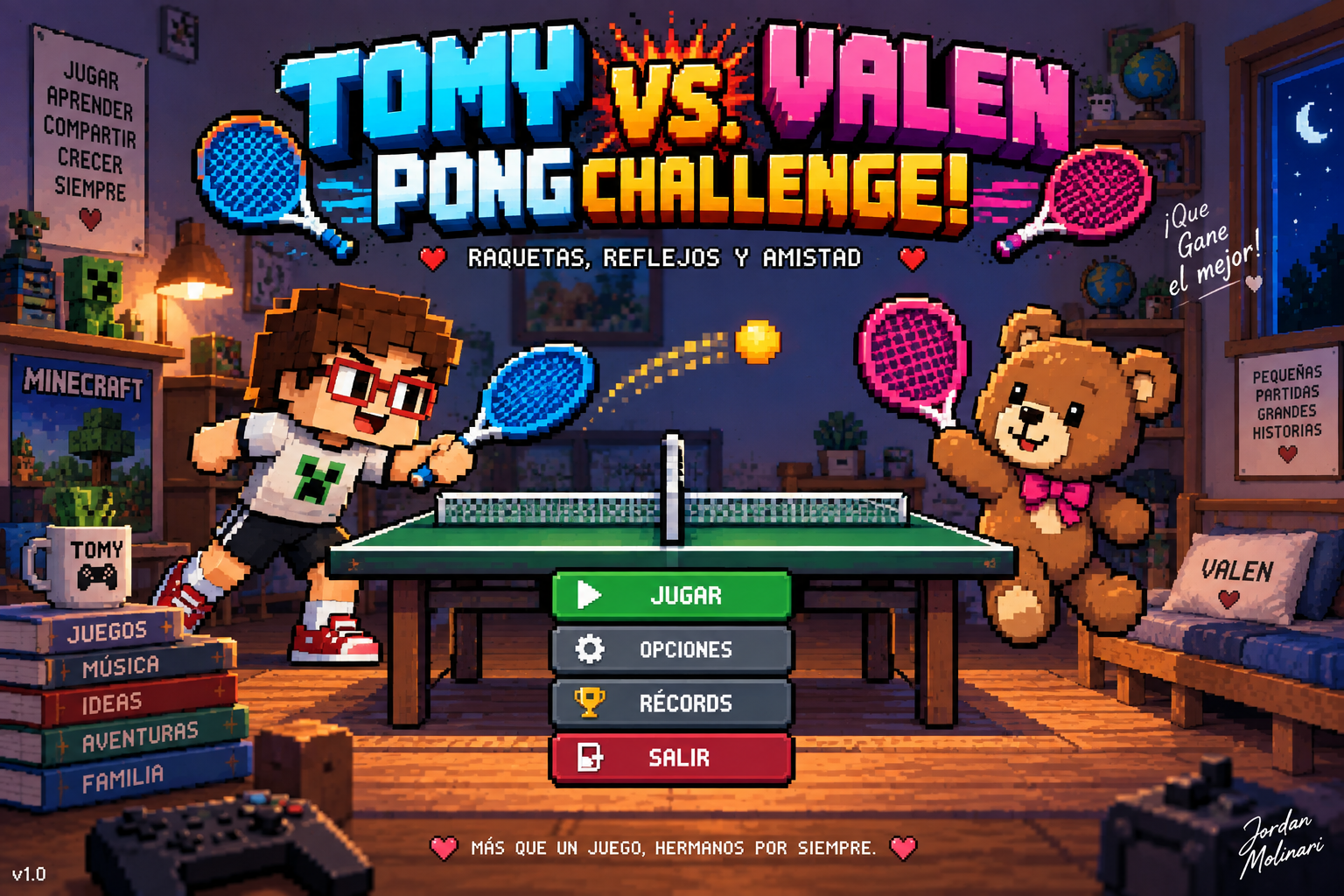 Tomy vs Valen Pong